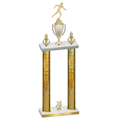Double Gold Glacier Year Running Trophy