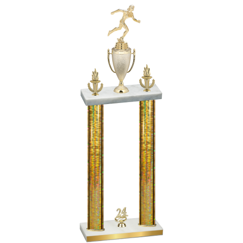 Double Gold Glacier Year Running Trophy