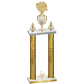 Double Gold Glacier Third Place Running Trophy