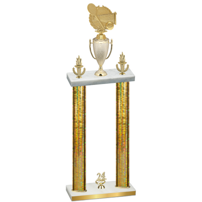 Double Gold Glacier Year Tennis Trophy