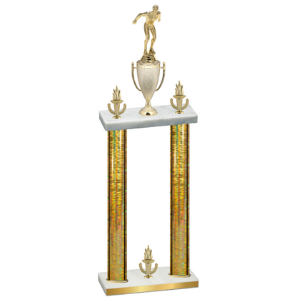 Double Gold Glacier Victory Swimming Trophy