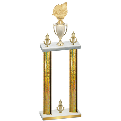 Double Gold Glacier Victory Swimming Trophy