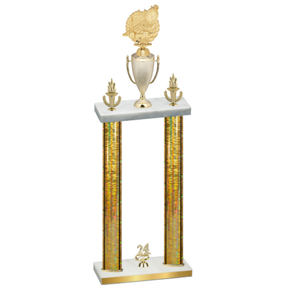 Double Gold Glacier Year Swimming Trophy