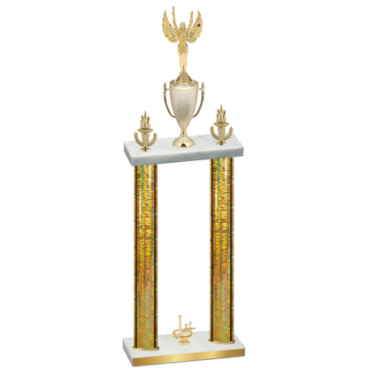 Double Gold Glacier First Place Victory Trophy