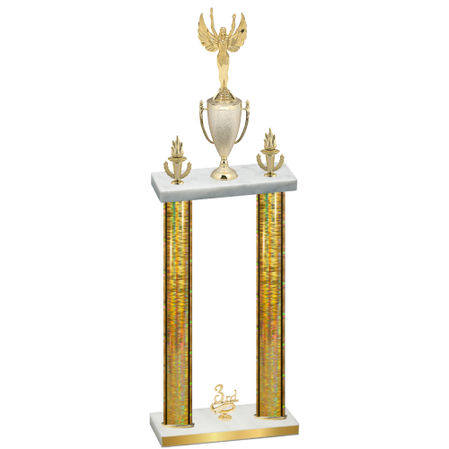 Double Gold Glacier Third Place Victory Trophy