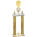 Double Gold Glacier Second Place Pickleball Trophy