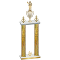 Double Gold Glacier Fourth Place Holiday Trophy
