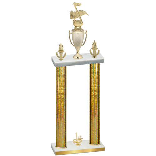 Double Gold Glacier First Place Music Trophy