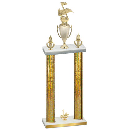 Double Gold Glacier First Place Music Trophy