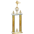 Double Gold Glacier Victory Karate Trophy