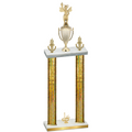 Double Gold Glacier First Place Academics Trophy