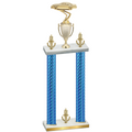 Double Blue Carbon Fiber Victory Cars Trophy