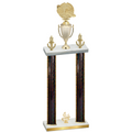 Double Black Glacier Fourth Place Running Trophy