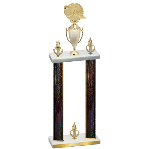 Double Black Glacier Victory Running Trophy