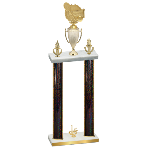 Double Black Glacier First Place Tennis Trophy