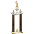 Double Black Glacier Year Volleyball Trophy