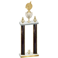 Double Black Glacier Year Volleyball Trophy