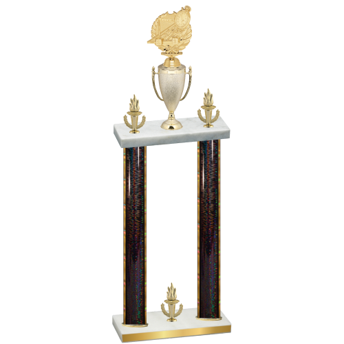 Double Black Glacier Victory Swimming Trophy