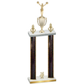 Double Black Glacier Year Cheerleading Trophy