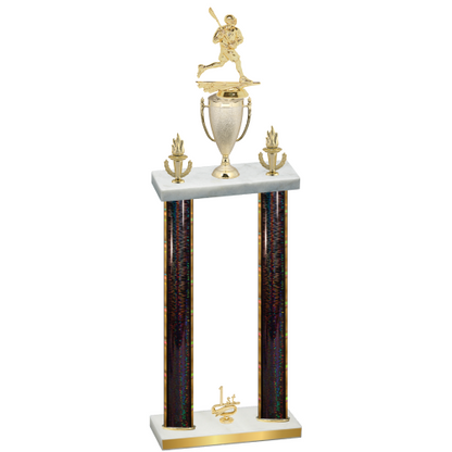 Double Black Glacier First Place Lacrosse Trophy