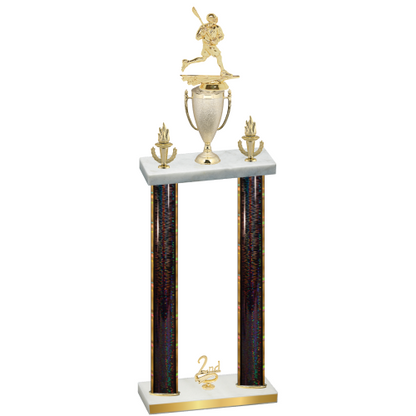 Double Black Glacier Second Place Lacrosse Trophy