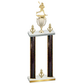 Double Black Glacier Victory Lacrosse Trophy