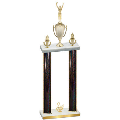 Double Black Glacier Second Place Victory Trophy