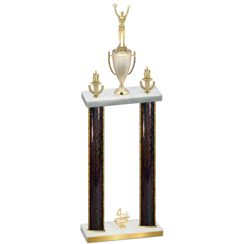 Double Black Glacier Fourth Place Victory Trophy