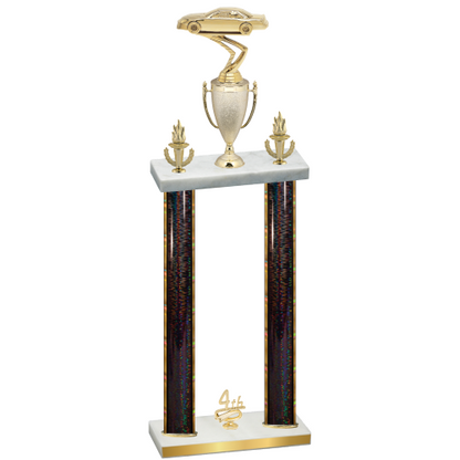 Double Black Glacier Fourth Place Cars Trophy