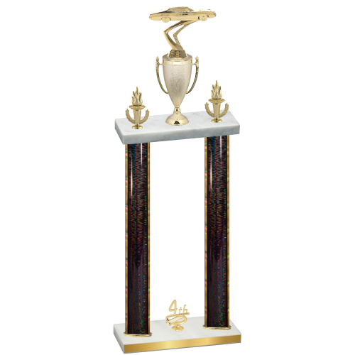Double Black Glacier Fourth Place Cars Trophy