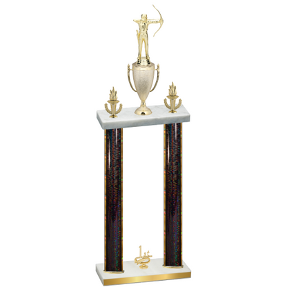 Double Black Glacier First Place Archery Trophy