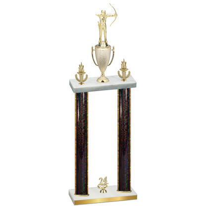 Double Black Glacier Year Archery Trophy