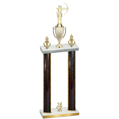 Double Black Glacier Year Archery Trophy