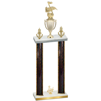Double Black Glacier Third Place Music Trophy