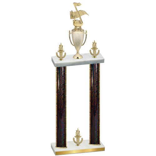 Double Black Glacier Victory Music Trophy