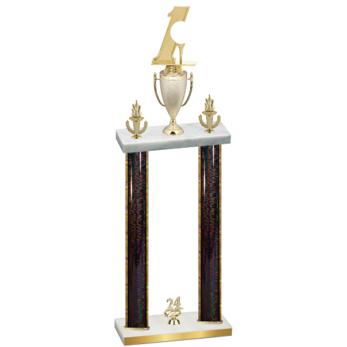 Double Black Glacier Year Golf Trophy