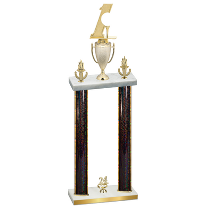 Double Black Glacier Year Golf Trophy