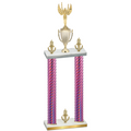 Double Pink Carbon Fiber Victory Victory Trophy