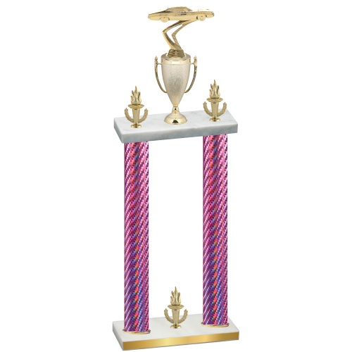 Double Pink Carbon Fiber Victory Cars Trophy