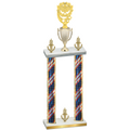 Double Flag USA Victory Pickleball Trophy