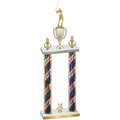 Double Flag USA Year Golf Trophy
