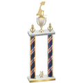 Double Flag USA Year Golf Trophy