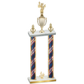 Double Flag USA Fourth Place Academics Trophy