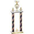 Double Flag USA Fourth Place Academics Trophy