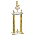 Double Gold Carbon Fiber Victory Hockey Trophy