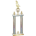 Double Silver Glacier Year Football Trophy