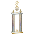 Double Silver Glacier First Place Running Trophy