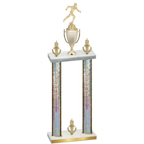 Double Silver Glacier Victory Running Trophy