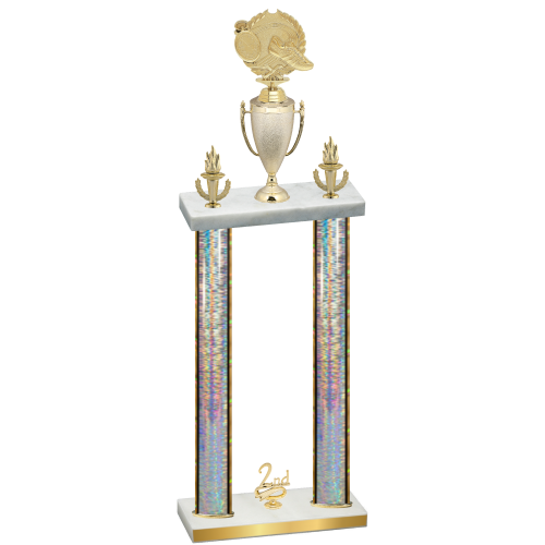 Double Silver Glacier Second Place Running Trophy