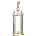 Double Silver Glacier Year Football Trophy